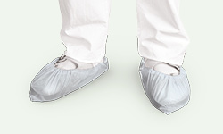 Schuh&uuml;berz&uuml;ge, wasserundurchl&auml;ssig mit Gummizug, PVC, rutschfest